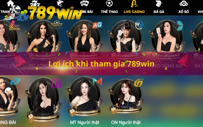 Lợi ích khi tham gia 789win